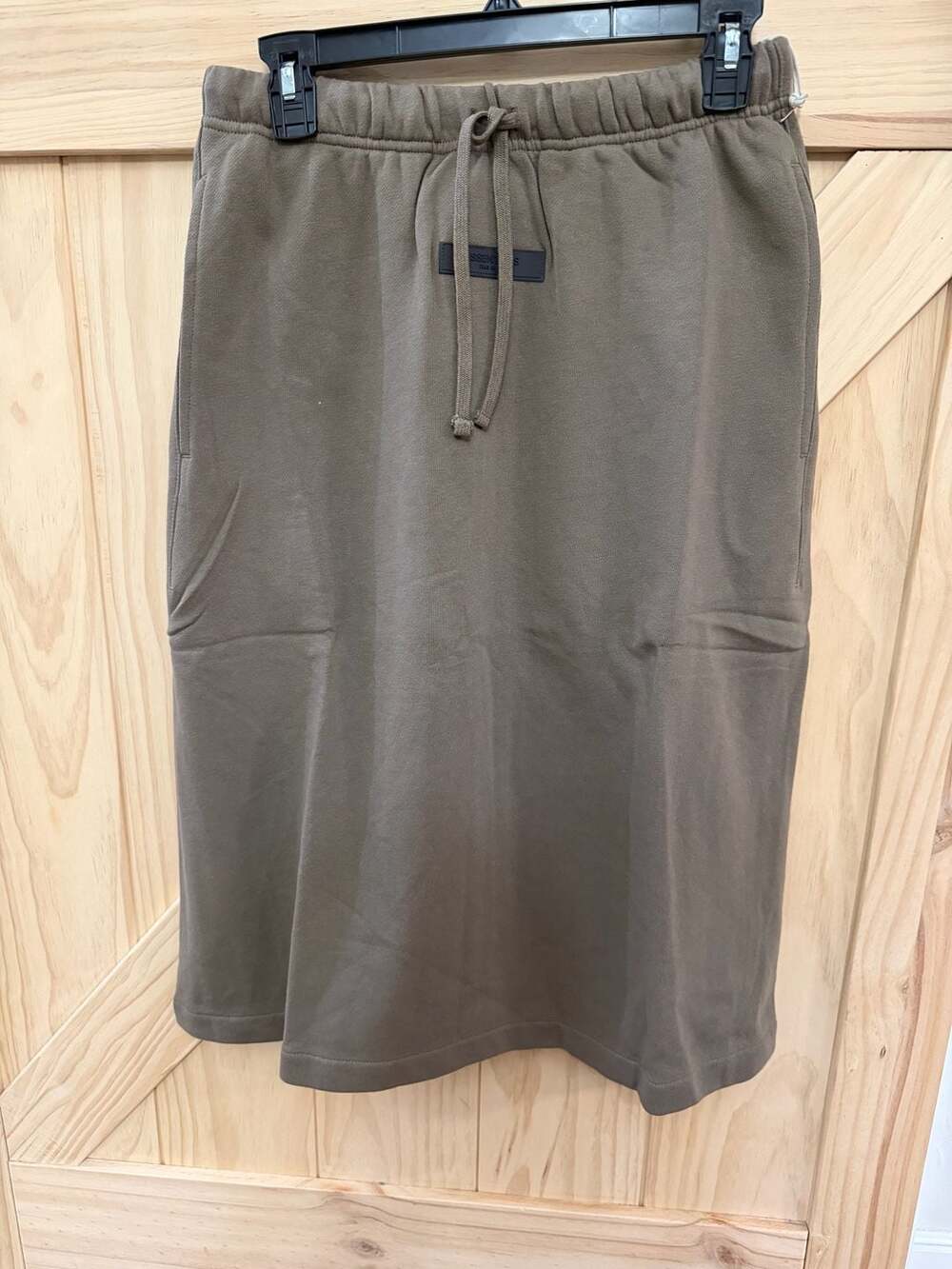 Fear of God Essentials Women's Wood Midi Skirt